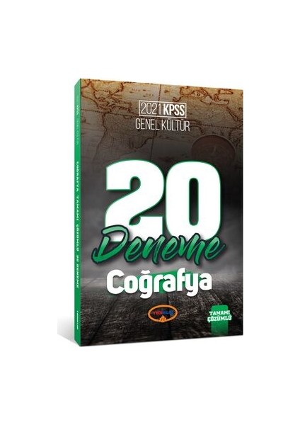 KPSS 2021 Genel Kültür Coğrafya Tamamı Çözümlü 20 Deneme