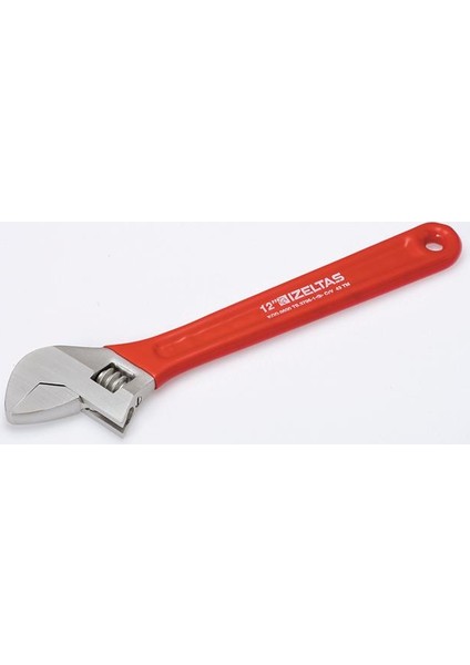 0600011012 Kurbağcık Anahtar 12" Krom Kaplı Pvc Izoleli