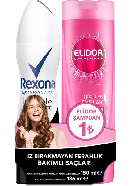 Deodorant Black&white 150 ml + Elıdor 180 ml