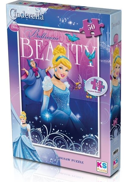 KS Games Cinderella Puzzle 50 Parça