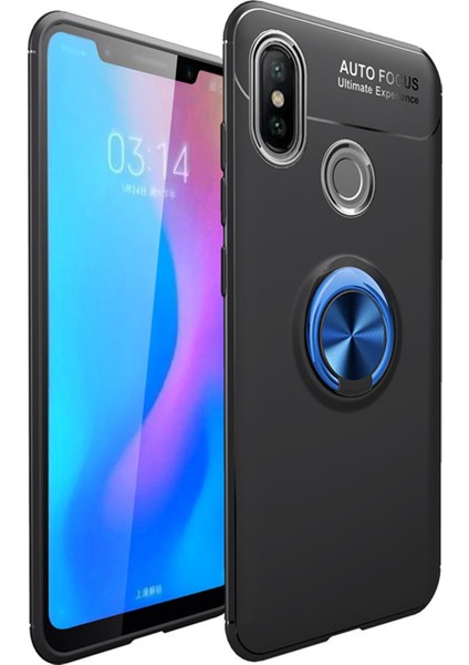Xiaomi Mi A2 Kılıf Mi 6x Selfie Yüzüklü Esnek Silikon Rvl