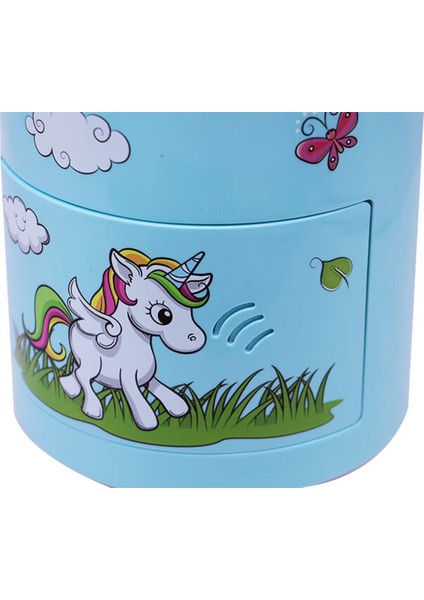 Şifreli Unicorn Müzikli Kağıt ve Bozuk Para Girişli Atm Kumbara fiyatları