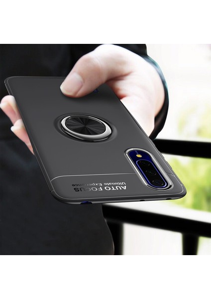 Xiaomi Mi 9 Lite Kılıf Selfie Yüzüklü Tutuculu Esnek Silikon Rvl fiyatları