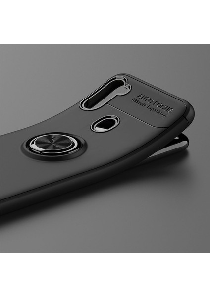 Samsung Galaxy A11 Kılıf A115 Selfie Yüzüklü Esnek Silikon Rvl