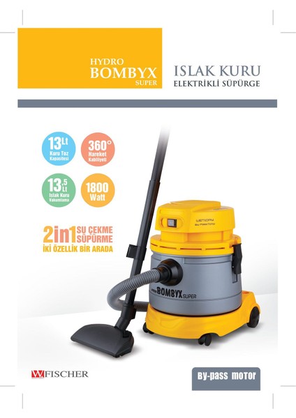 Bombyx Elektrikli Süpürge