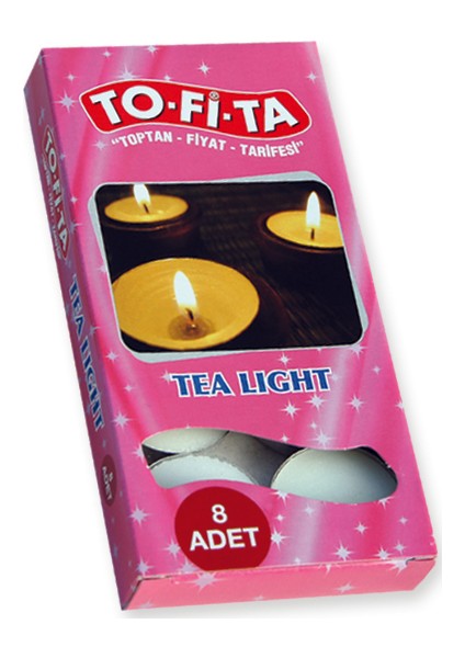 Tea Light Mum 8'li