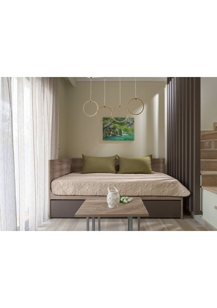 2004-4 S Eskitme Sıralı LED Avize