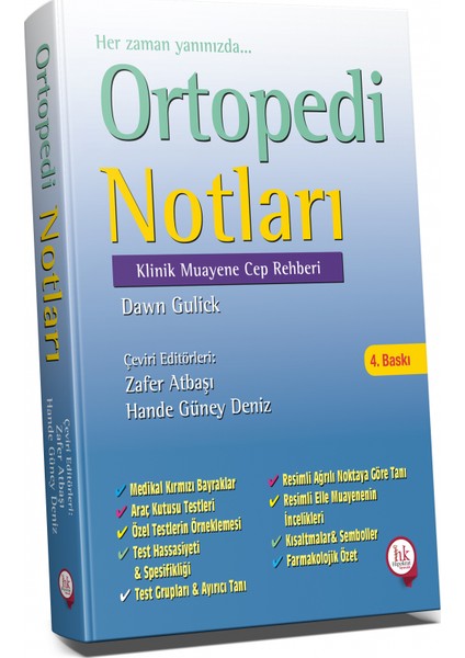 Ortopedi Notları Klinik Muayene Cep Rehberi - Zafer Atbaşı