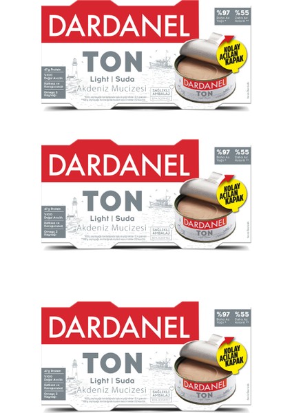 150 x 2 Lıght Ton Balığı 3'lü Paket fiyatları