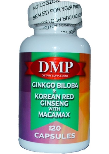 Gınkgo Bıloba Korean Red Gınseng Ile Macamax 120 Kapsül