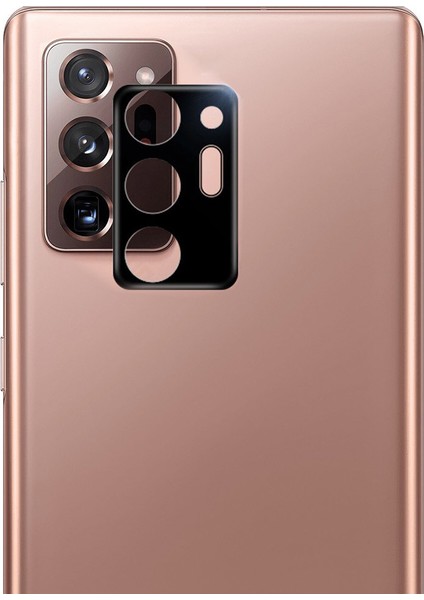 Samsung Galaxy S20 Kamera Koruyucu Siyah