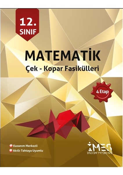 12. Sınıf Matematik 4 Etap Soru Bankası Çek Kopar Fasikülleri - Levent Tatkan