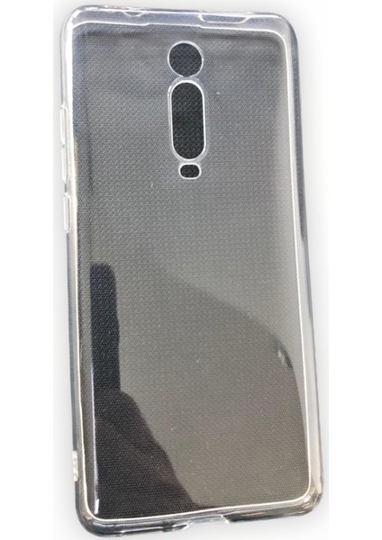 Xiaomi Mİ 9T Kılıf A+ Şeffaf Lüx Süper Yumuşak 0.3mm Ince Slim Silikon + Cam Ekran Koruyucu Şeffaf