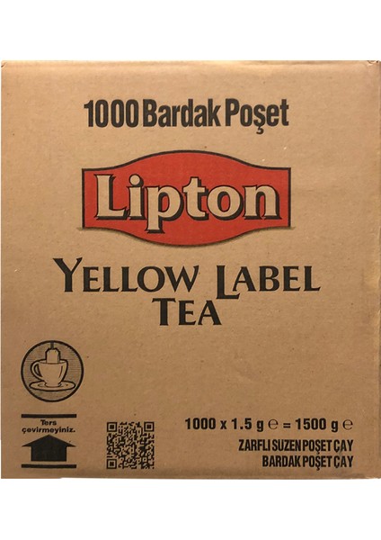 Yellow Label 1.5Gr 1000'Li Bardak Poşet Çay