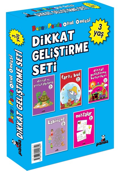 3 Yaş Dikkat Geliştirme Seti