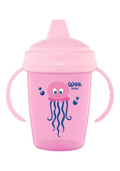 Wee Baby Enjoy Akıtmaz Pp Alıştırma Bardağı 240 ml Pembe