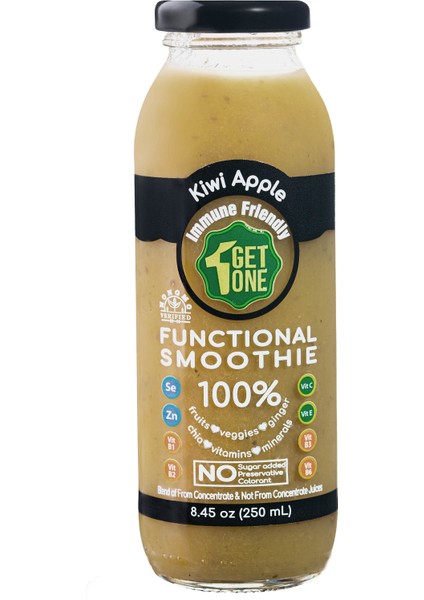 100% Elma Kivi Smoothie 250 ml