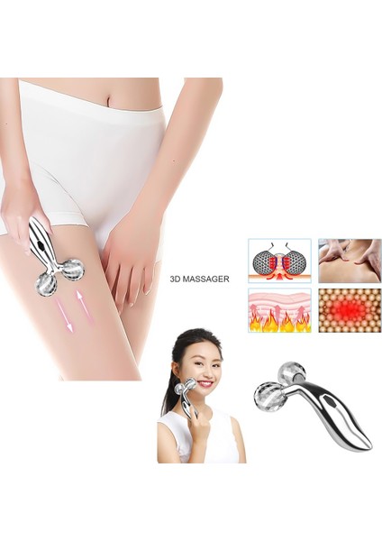 3D Massager Sıkılaştırıcı Masaj Aleti (Büyük Boy)
