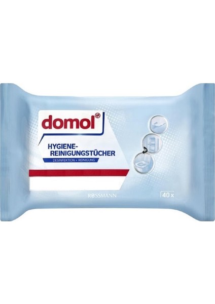 Hijyen Sağlayıcı Bez 40 Yaprak Kokusuz 10 Adet Dermatolojik Olarak Test Edilmiş