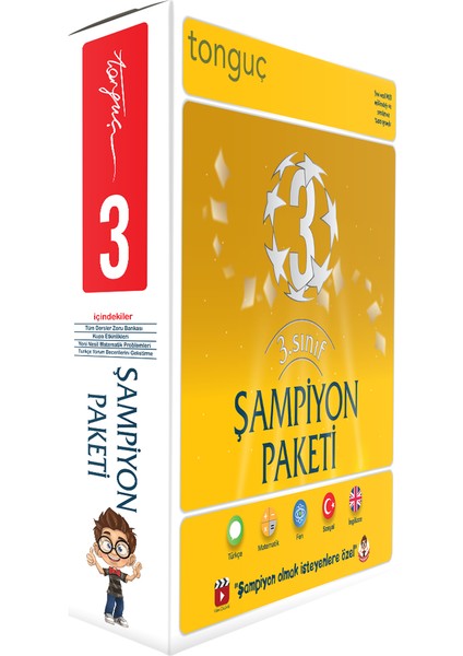 Tonguç Akademi 3. Sınıf Şampiyon Seti