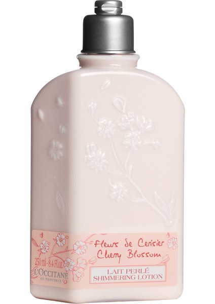 L'Occıtane Cherry Blossom Shimmering Lotion - Kiraz Çiçeği Vücut Losyonu 250 Ml