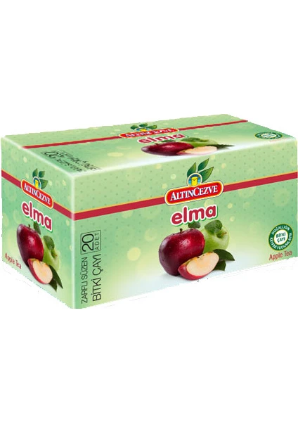 Altın cezve Elma Çayı 20 li 40 Gr