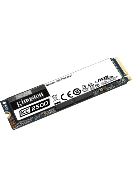 Kc2500 500GB 3500MB-2500MB NVMe PCIe SSD