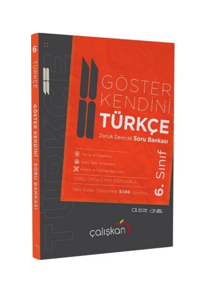 6. Sınıf Göster Kendini Türkçe Zorluk Dereceli Soru Bankası