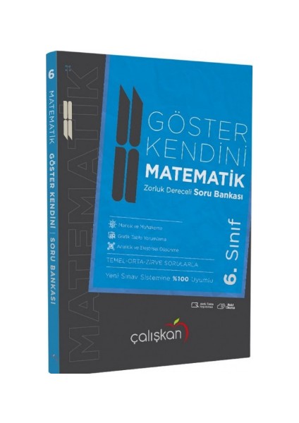 6. Sınıf Göster Kendini Matematik Zorluk Dereceli Soru Bankası