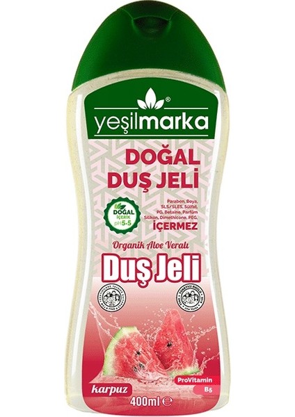 Doğal Duş Jeli Karpuz