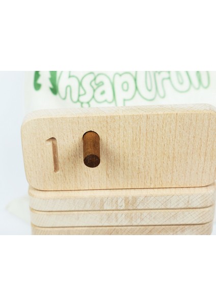 Ahşap Sayı Çubukları (Montessori - %100 Doğal) - Eğitici Oyuncak modelleri
