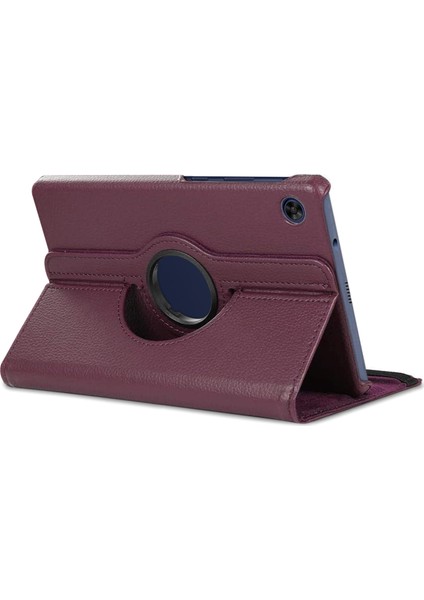 Huawei Matepad T8 8'' Kılıf 360 Rotating Stand Deri Mor fiyatları