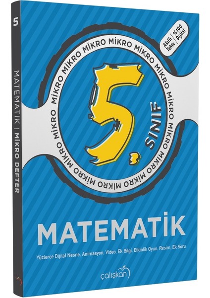 Çalışkan Yayınları 5. Sınıf Matematik Mikro Defter