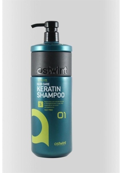 Yıpranmış Saçlar Için Keratinli Tuzsuz Şampuan 1000 ml