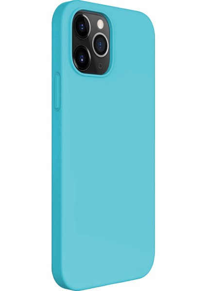 Apple iPhone 12 Pro Max Kılıf Groovy Soft Turkuaz