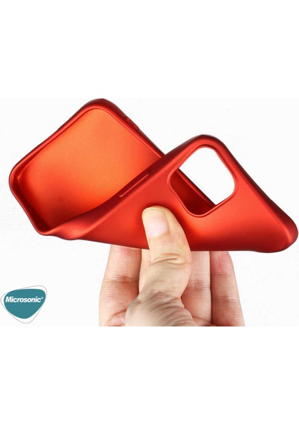 Matte Silikon Apple iPhone 12 Pro Max Kılıf Siyah