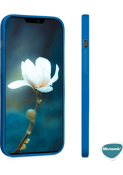 Matte Silikon Apple iPhone 12 Pro Max Kılıf Siyah