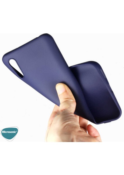 Matte Silikon Xiaomi Redmi 9A Kılıf Mor