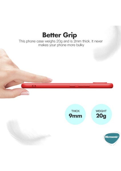Matte Silikon Xiaomi Redmi 9A Kılıf Mor