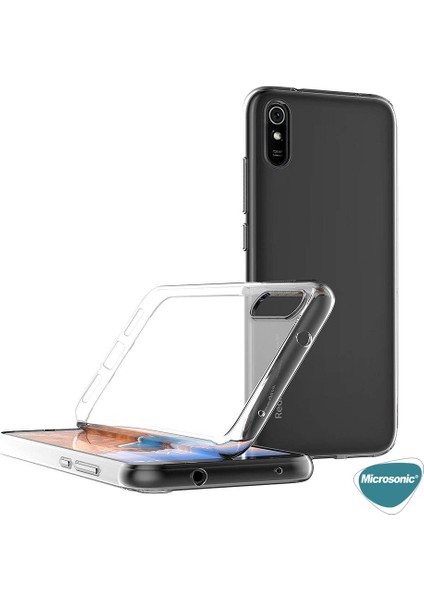 Xiaomi Redmi 9A Kılıf Transparent Soft Şeffaf modelleri