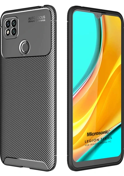 Xiaomi Redmi 9c Kılıf Legion Series Siyah