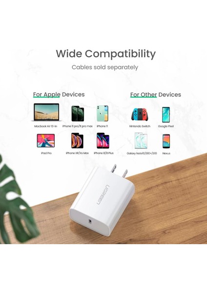 30W Type-C Pd Qualcomm Qc 4.0 Hızlı Şarj Cihazı