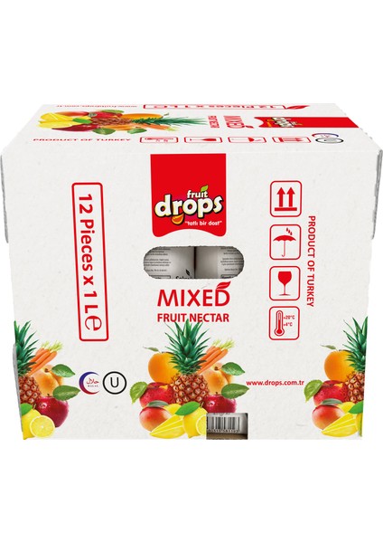 Karışık Meyve Nektarı 1 Lt x 12'li
