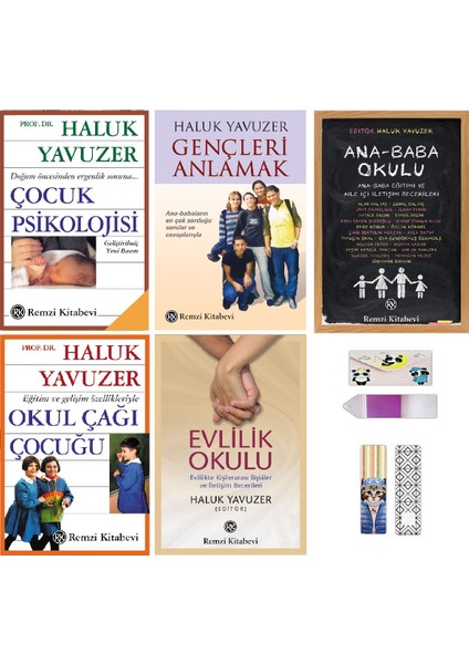 Haluk Yavuzer Çocuk Eğitim Seti 2 ( Defter + Ayraç Hediyeli )