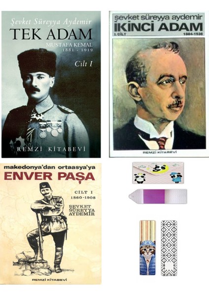 Tarihi Kişilikler Seti 1 Şevket Süreyya Aydemir + Defter ve Ayraç