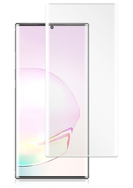Samsung Galaxy Note 20 Full Uv Liquid + Uv Işık 3D Cam Ekran Koruyucu AL-32737
