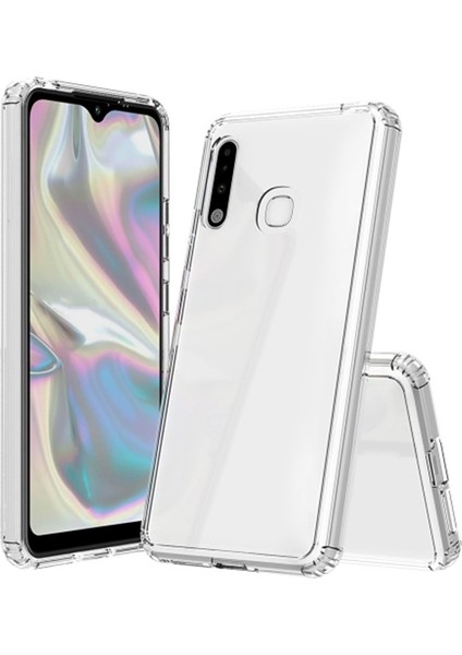 Samsung Galaxy A70E Anti-Drop Darbe Emici Silikon Kılıf Shockproof Kılıf AL-32476