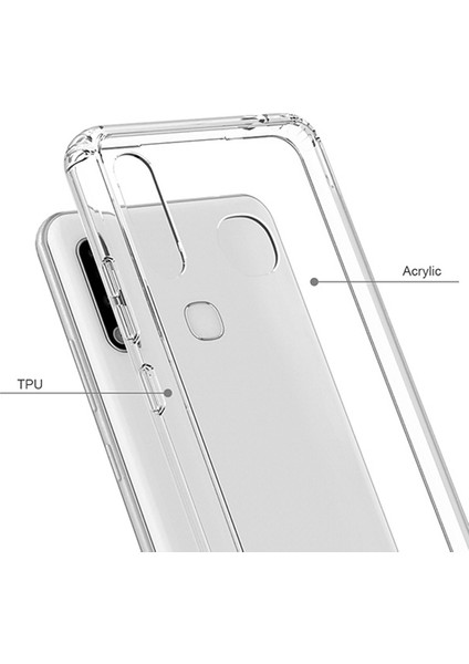 Samsung Galaxy A70E Anti-Drop Darbe Emici Silikon Kılıf Shockproof Kılıf AL-32476 fiyatları