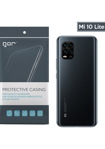 Gor Mi 10 Lite Kamera Korumalı Ultra Slim Silikon Kılıf AL-32535