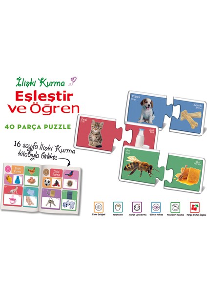Diy-Toy Eşleştir Öğren İlişki Kurma